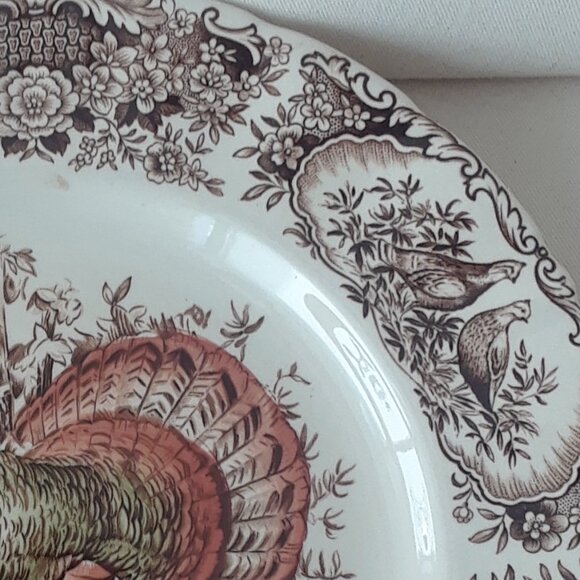 Johnson Brothers 'Wild Turkeys' Dinner Plate - Picture 6 of 11